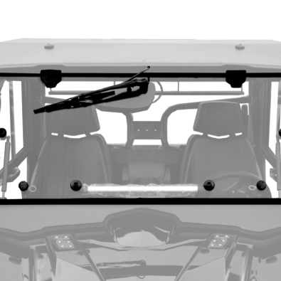 Full windshield glass incl. wipers U Force 550/800